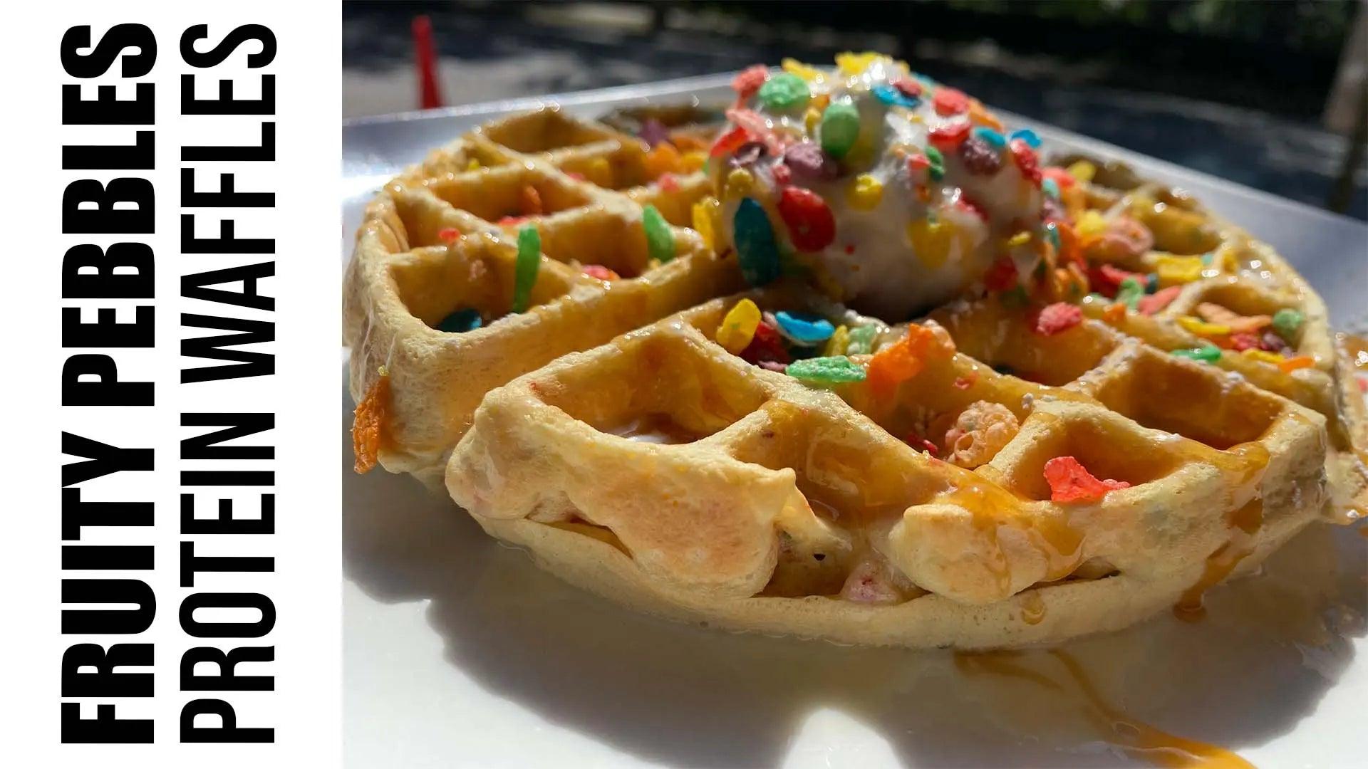 Fruity-Pebbles-Protein-Waffles UXO Supplements