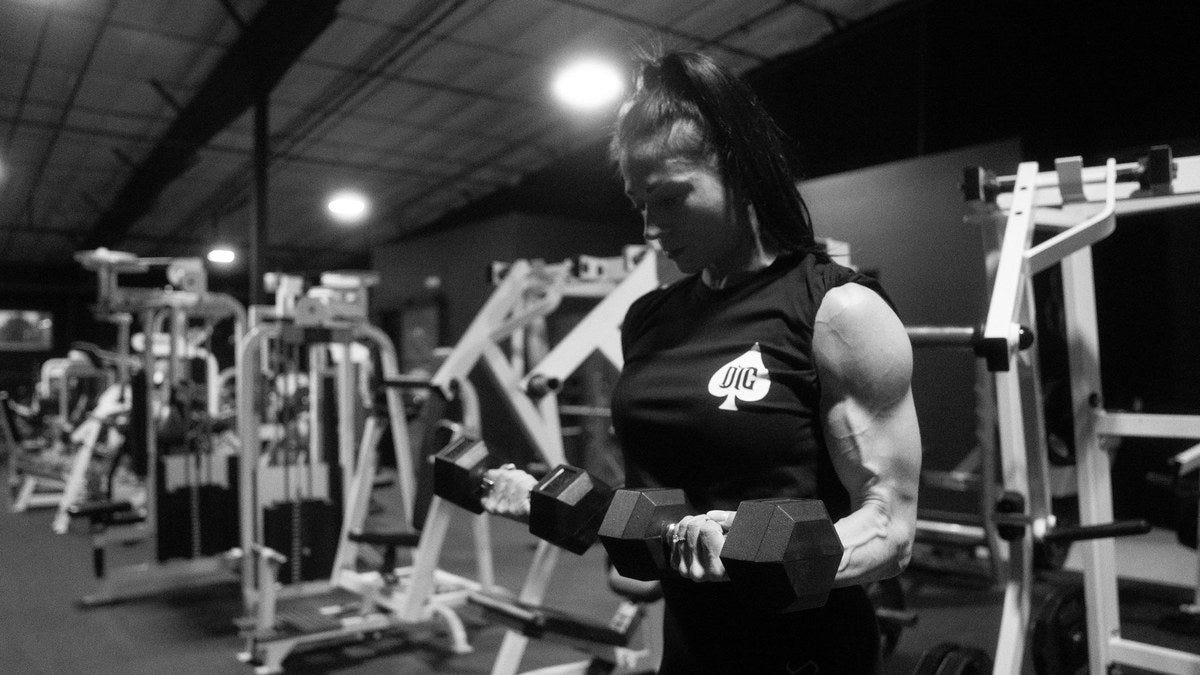 How to Build bigger biceps DTC athlete half curl