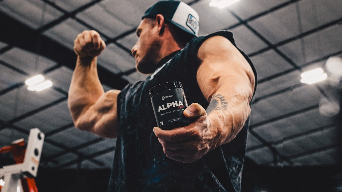 Healthy man training — lifestyle is the foundation of healthy hormonal function
