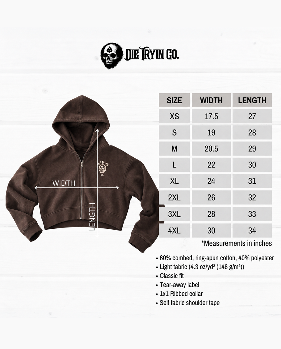 Cropped hoodie
