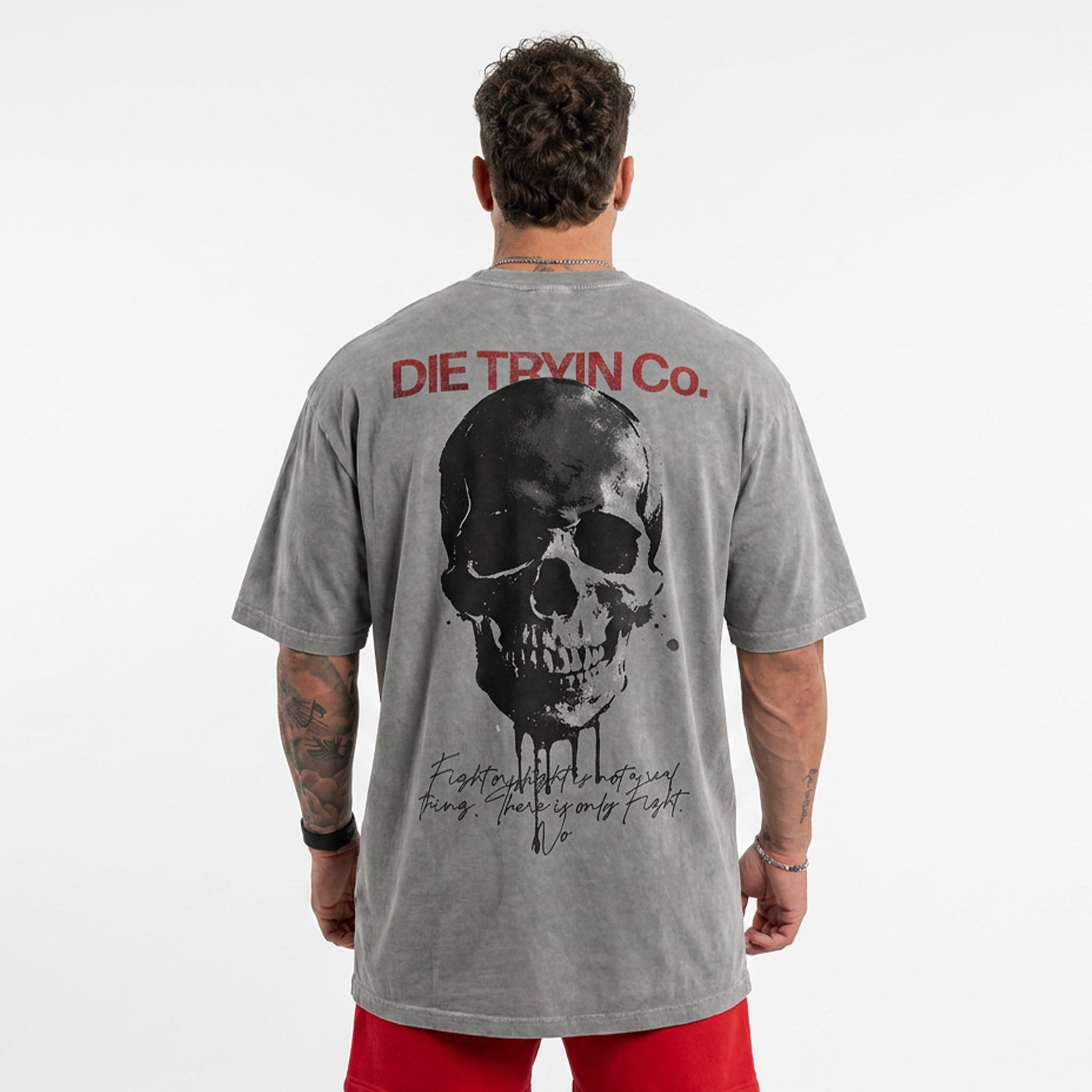 Oversized Skull Tee