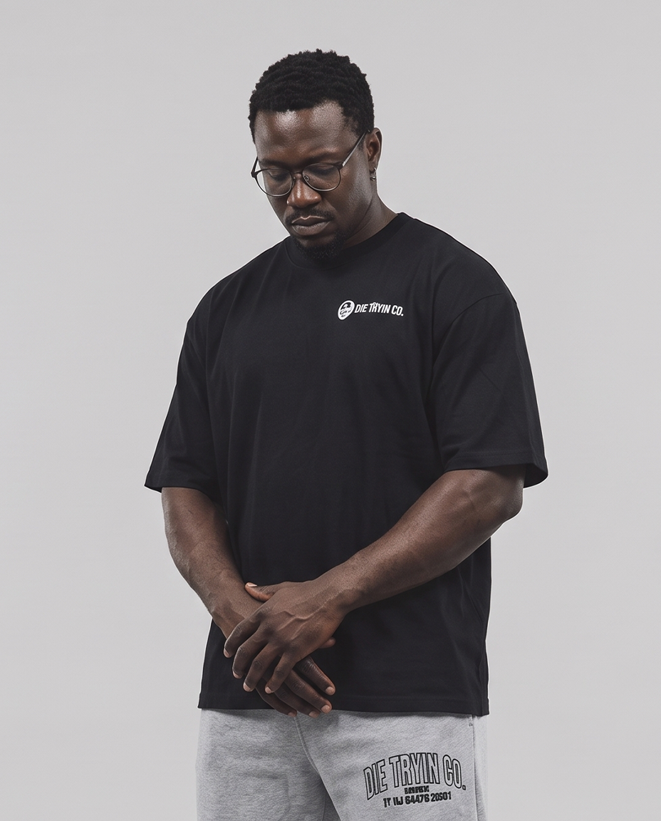 Man On Fire Oversized Tee