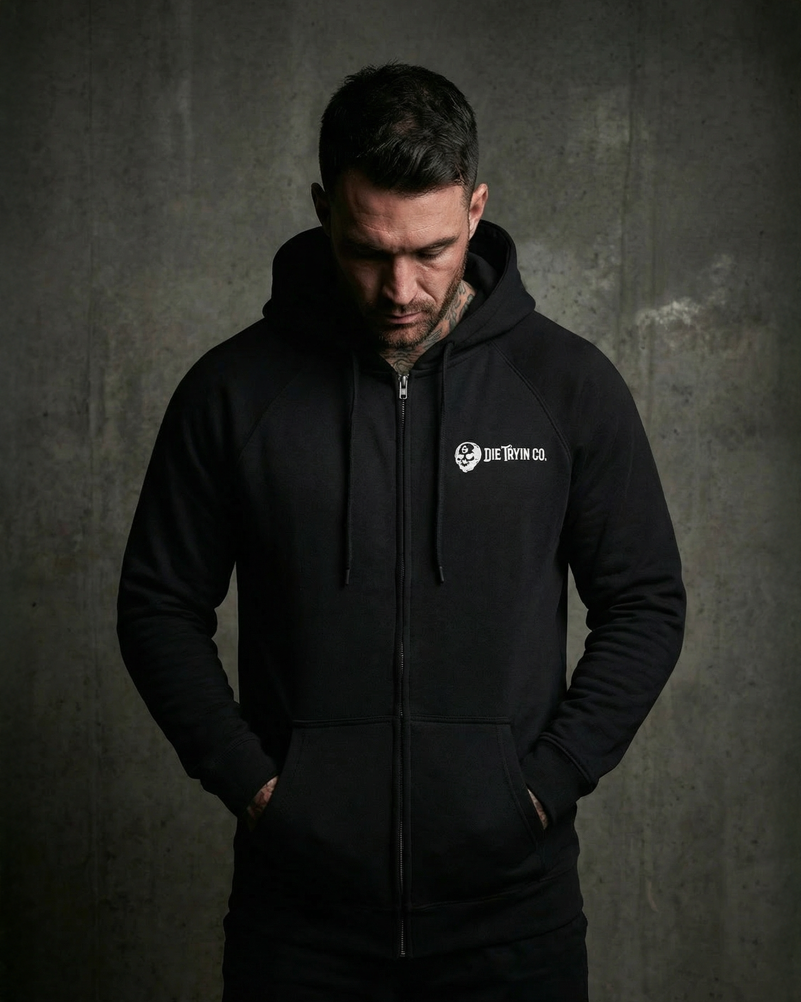 Zip Up Veni Vidi Vici Hoodie