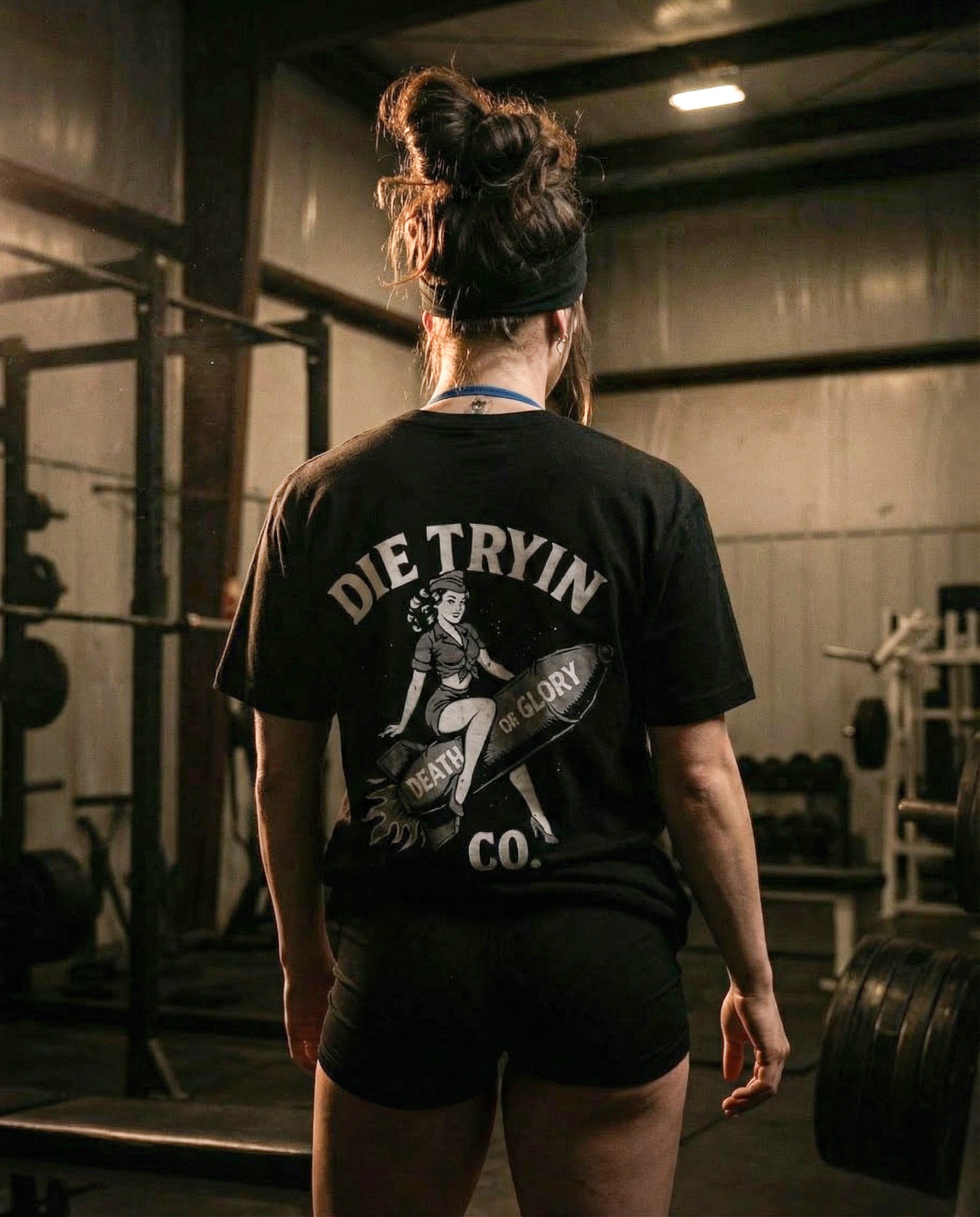 Bomber Girl Fitted Tee