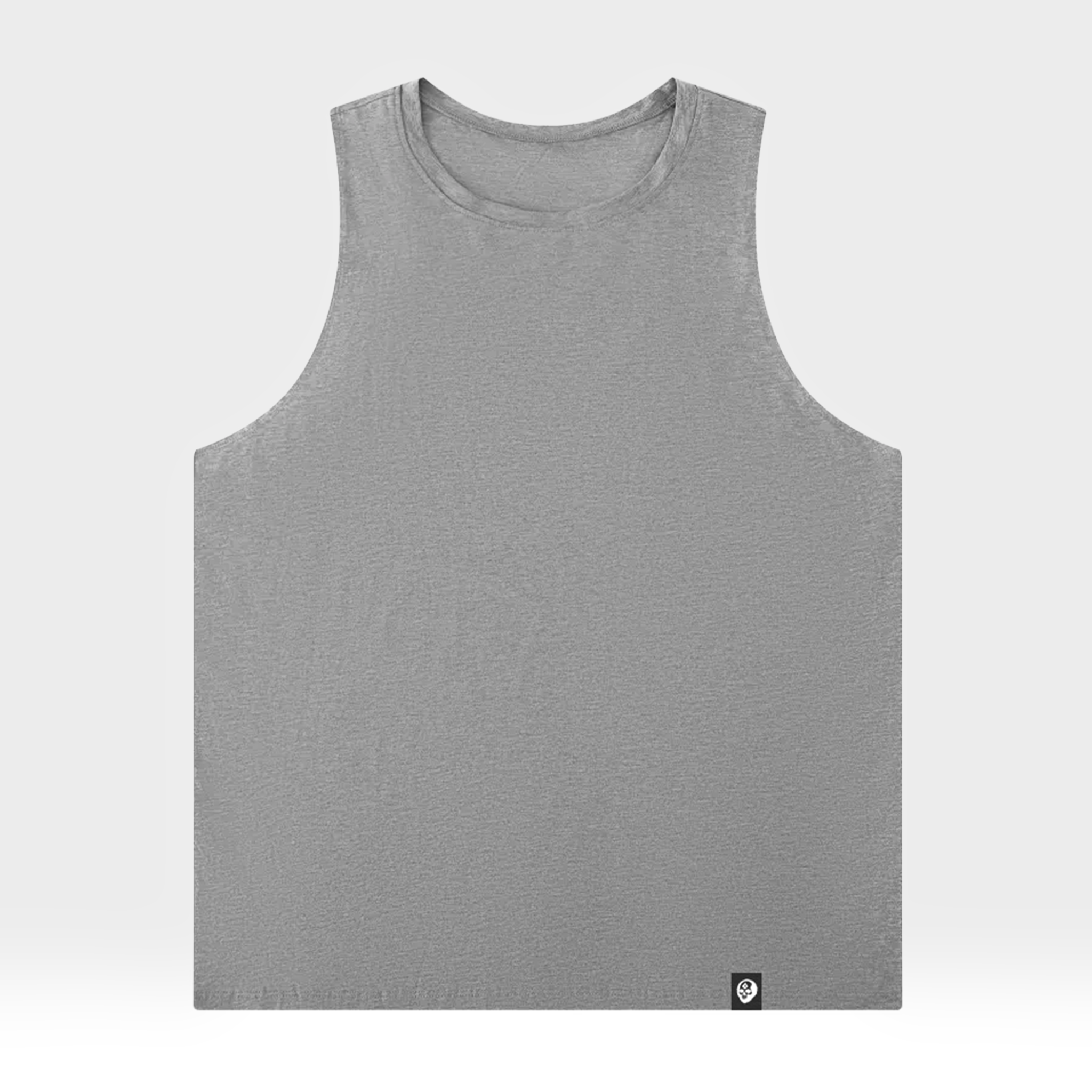 EveryDay Tank flat lay in grey, front view