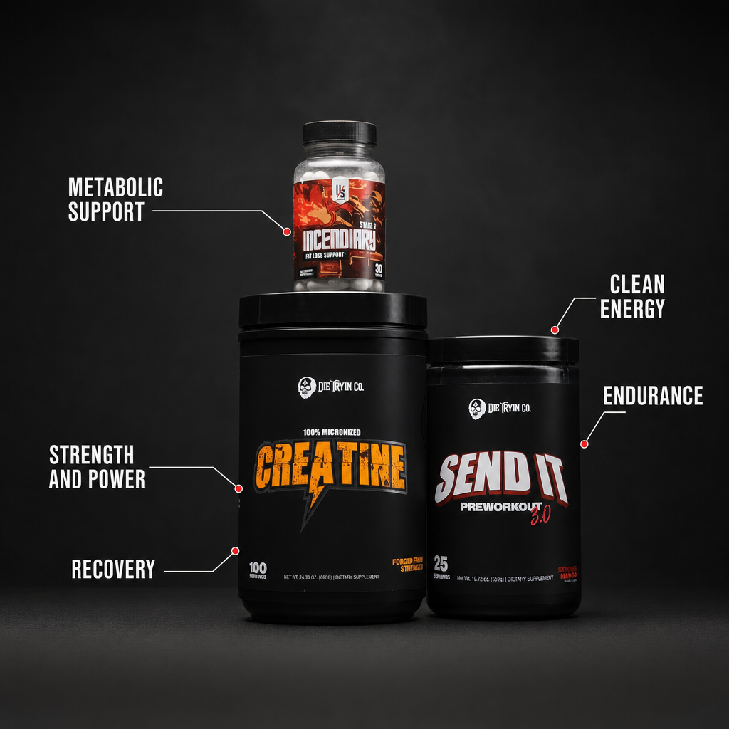 Thermogenic stack benefits: metabolic support, clean energy, endurance, strength and power, and recovery